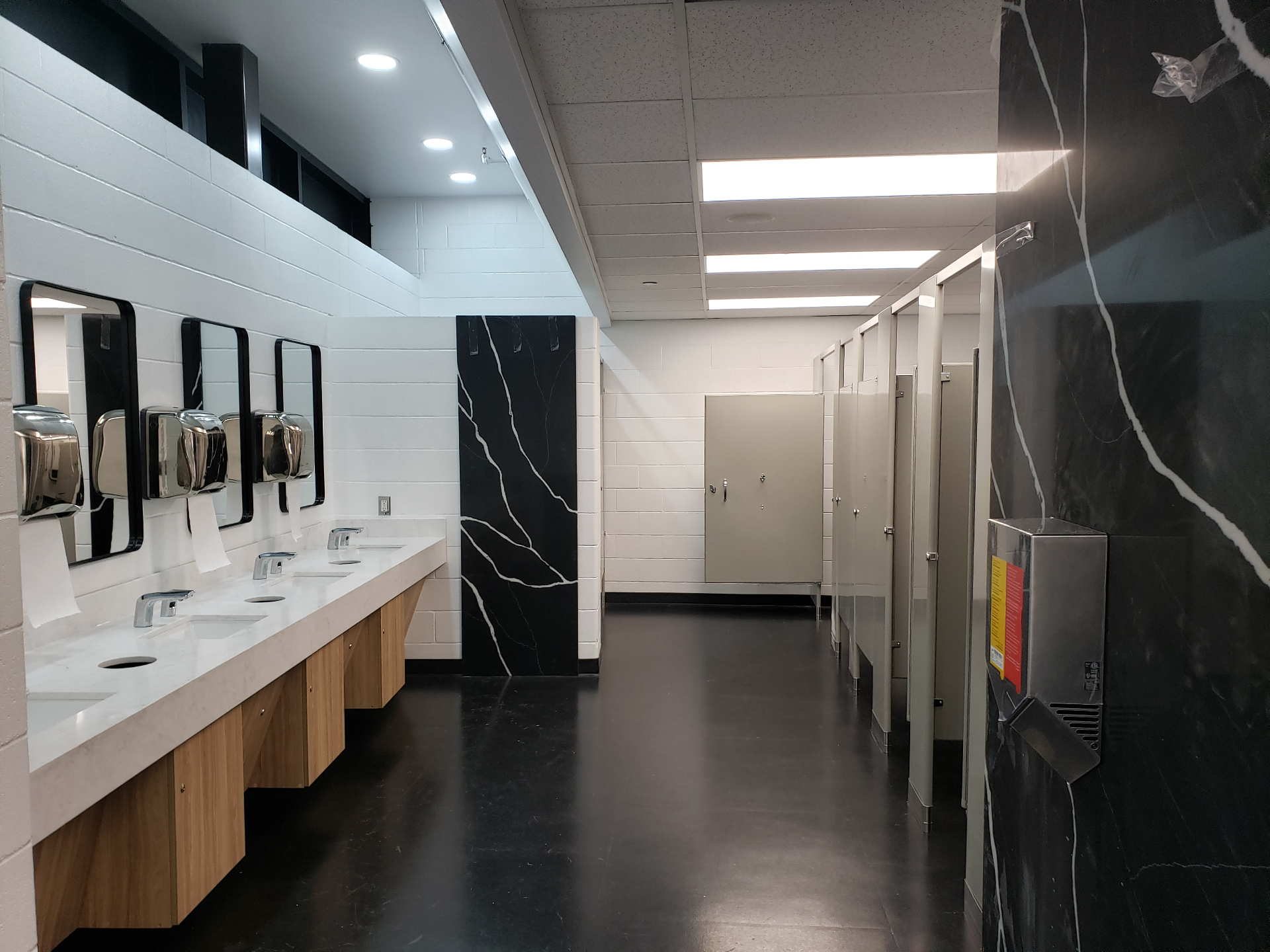 Commercial Washroom Build